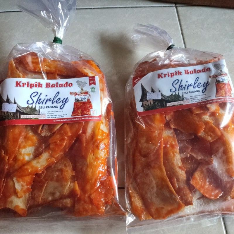 

kripik balado shirley