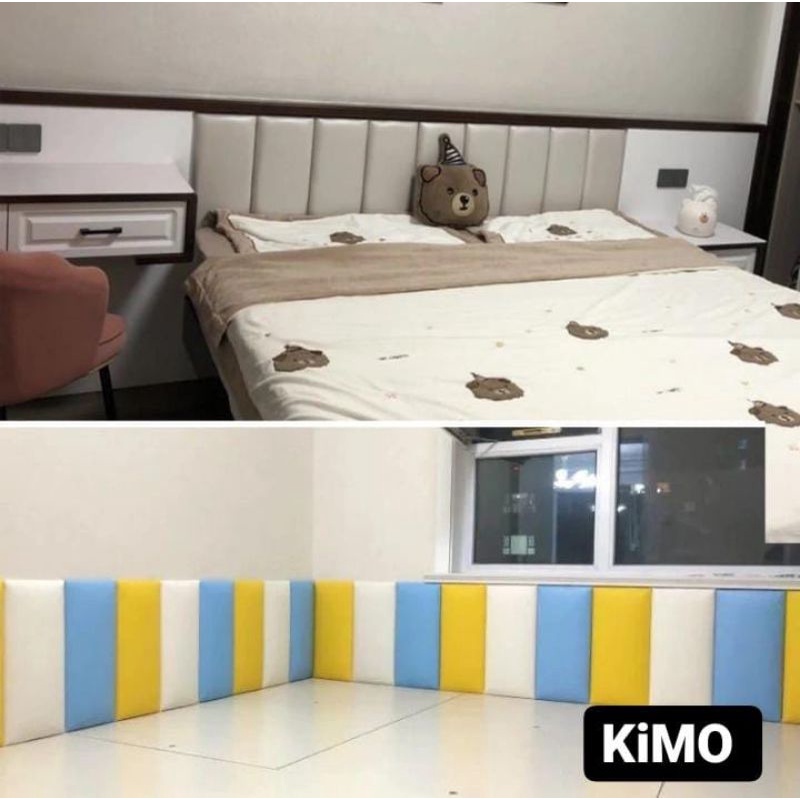 Kimo headboard kasur - Headboard tempel dinding - wallpaper wallpanel estetik