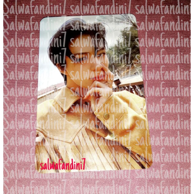 (official photocard nct dream) PC Jeno chilling hot sauce