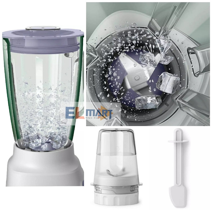 PHILIPS blender plastik 2L HR 2221 problend es batu HR2221 ori