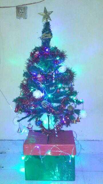 Ap56 Gantungan Pohon Natal Lonceng 2 Cm Isi 12 | Hiasan Natal
