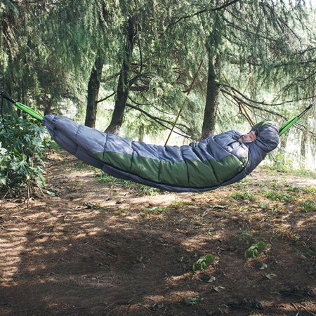 Sleeping bag hammock (slepmock) 2 in 1