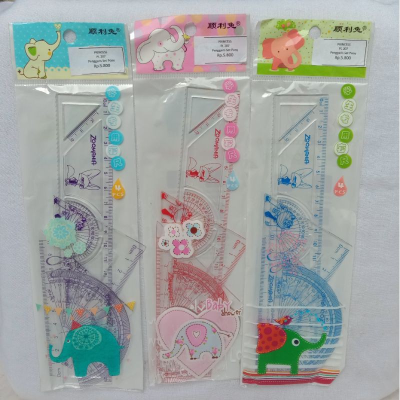 

Penggaris Set Anak Isi 4
