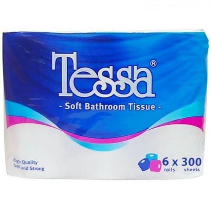 Tissue Tessa Roll PB 02 - Tissue Gulung - Tissue Toilet Tessa ( 6 Roll)