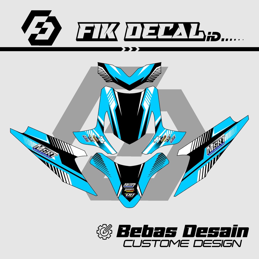 Decal Beat Karbu Road Race  Fullbody Custom Desain