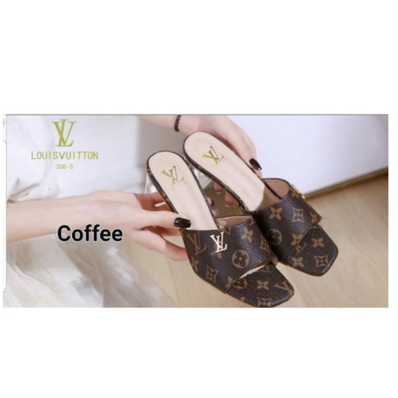 SANDAL WEDGES HAK TAHU KACA IMPORT Vn 04