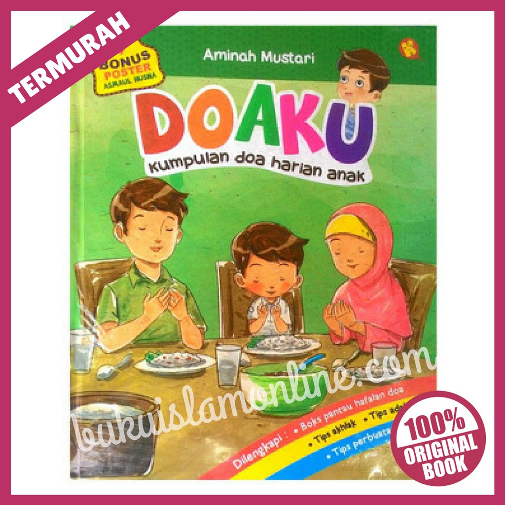 Doaku Kumpulan Doa Harian Anak Penerbit Al Kautsar Buku Islam Online