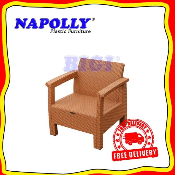 Sofa Minimalis 1-3 Dudukan Rotan Plastik Napolly Softan 181 By Gojek Dindamilka