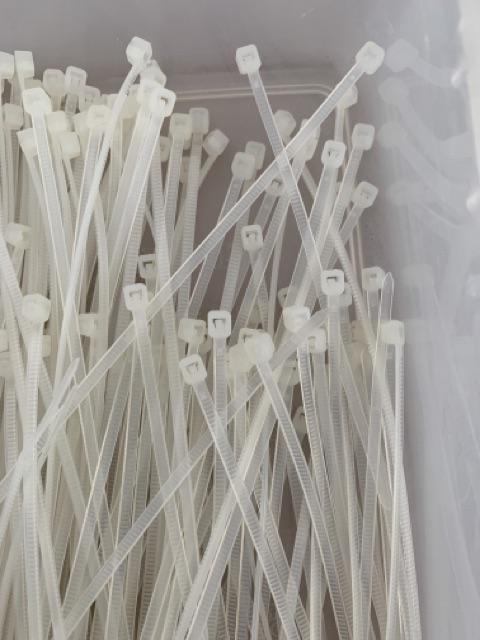 Hz Cable Ties 3.6 X 200 - Putih Dan Hitam