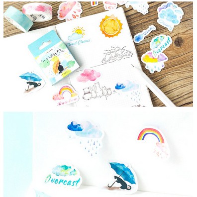 Label Sticker - Weather (45pcs)