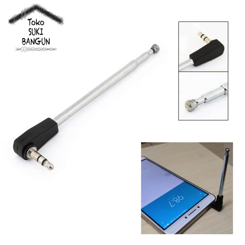 FM Radio Antenna 3.5mm Plug Portable