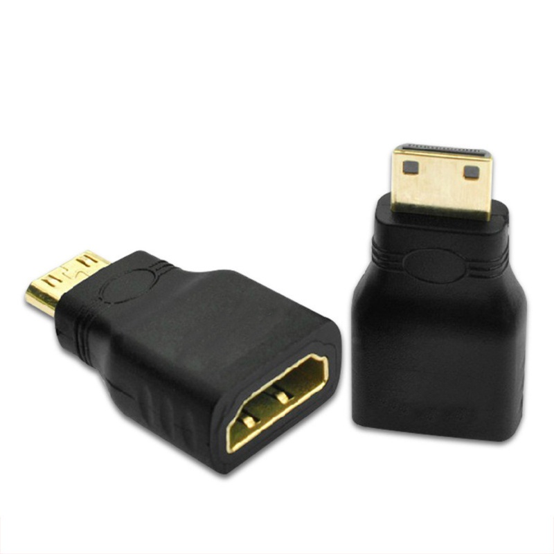 Cre Adapter Konverter Konektor Mini HDMI Ke HDMI 4K 1080P H D