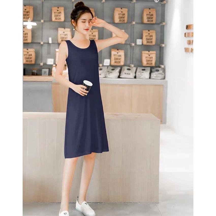 dress spandek korean style / dress singlet