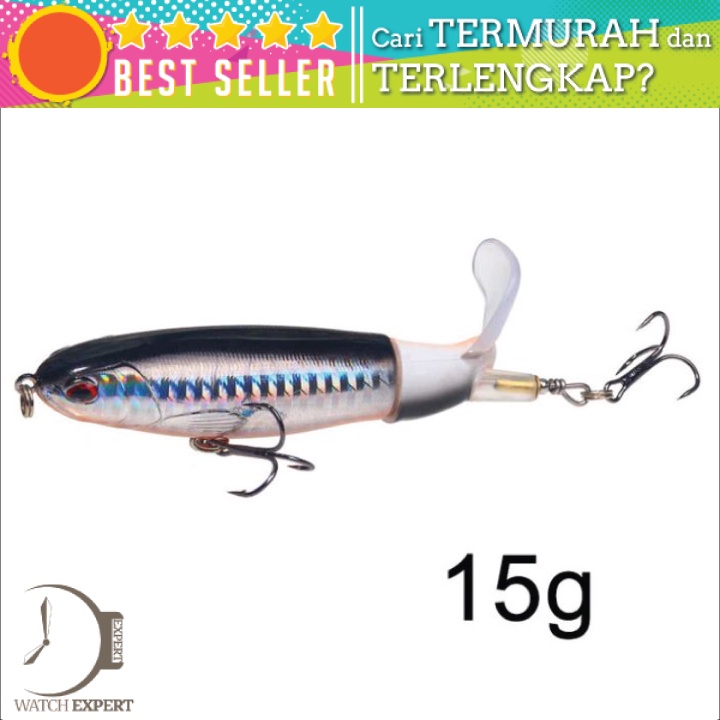 Bisa COD Umpan Pancing Popper Fishing Lure Bentuk Ikan Long Tall 15G ; 35G - Atriptime SCF3109