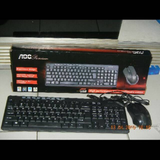 Paket keyboard + mouse aoc