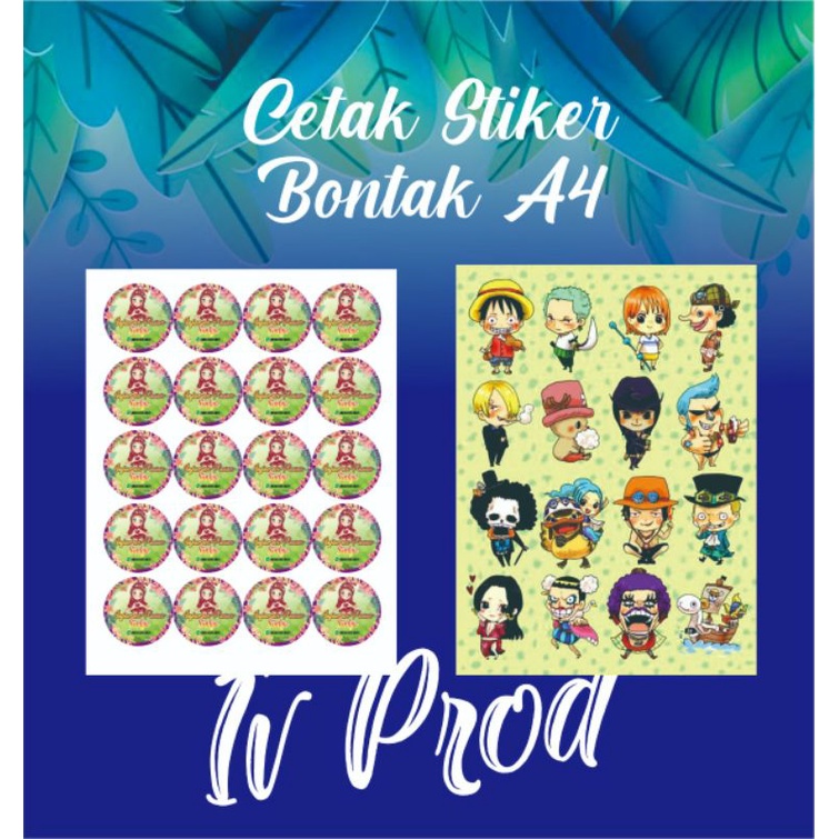 

Cetak label atau gambar UkA4