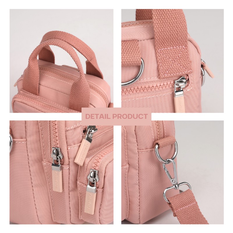 Tas Selempang Wanita COLORFUL FOX 0461 Sling Bag Tas Ransel Wanita Hand Bag Wanita WATCHKITE WKOS