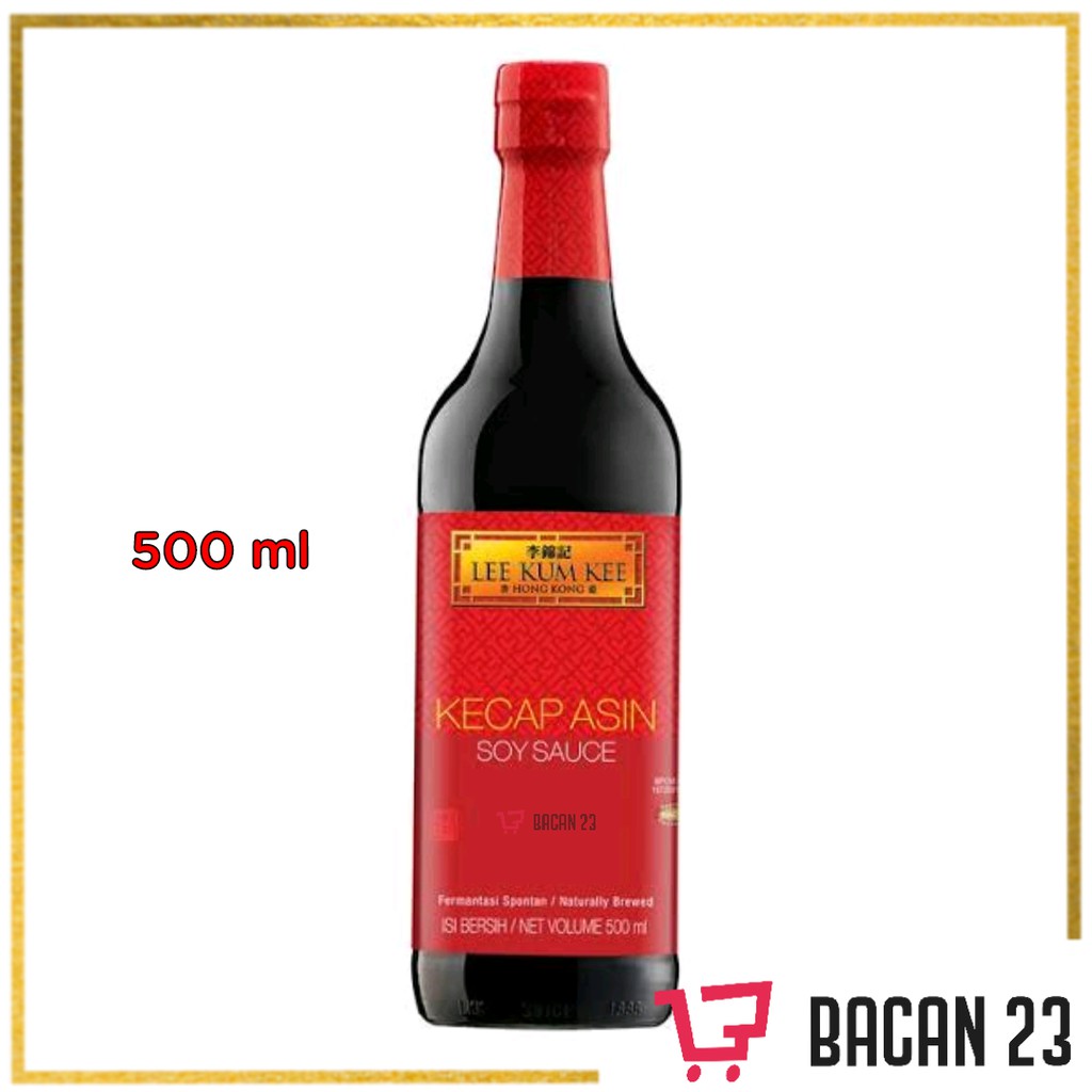 Lee Kum Kee Kecap Asin (500ml) / Kecap Botol / Bacan 23 - Bacan23