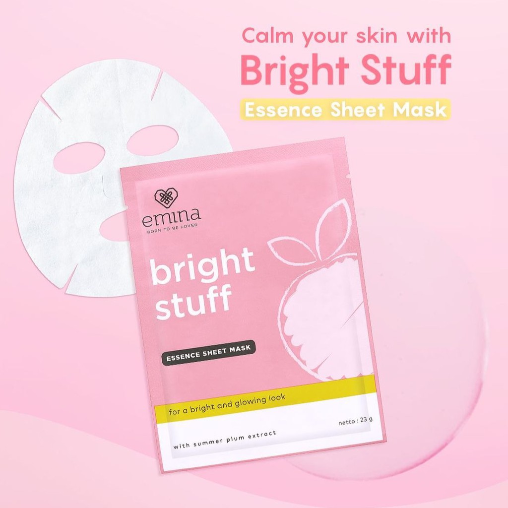 Emina Bright Stuff Essence Sheet Mask 23gr