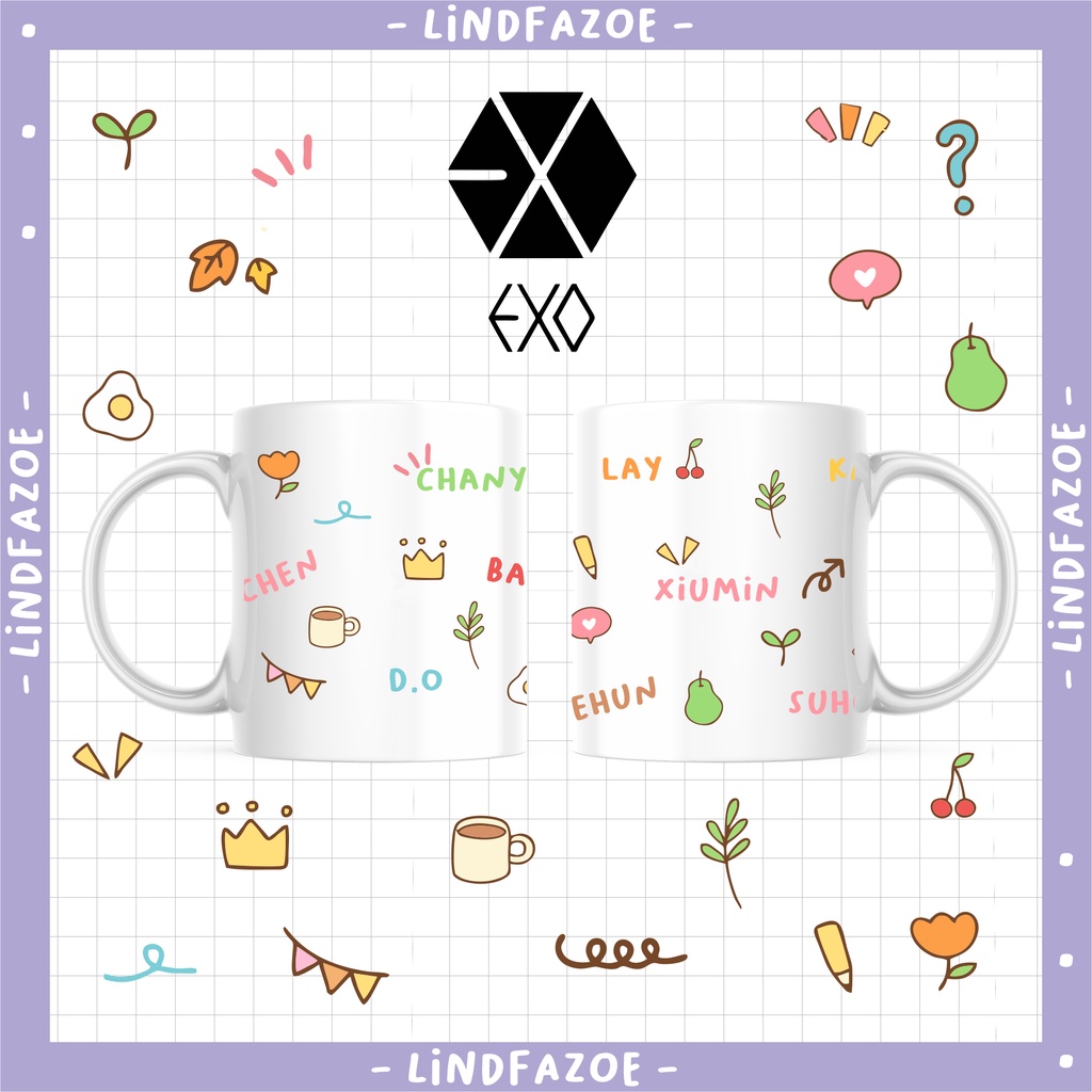 MUG EXO MEMBER