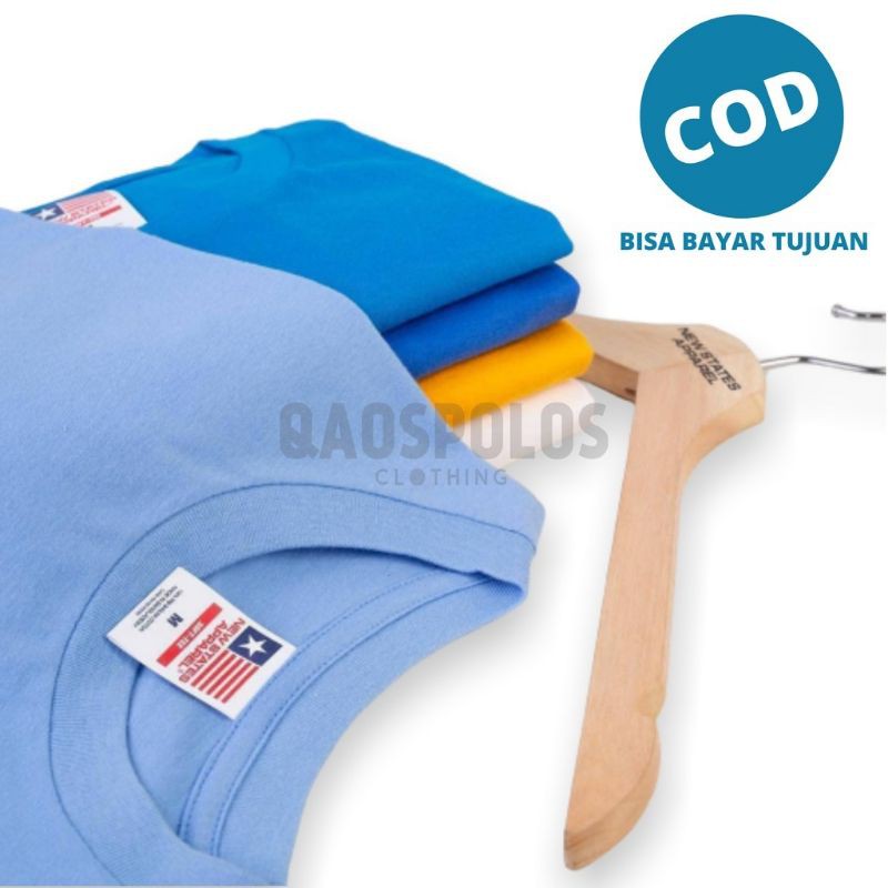 KAOS POLOS NSA IMPORT/KAOS POLOS PRIA DAN WANITA/KAOS POLOS