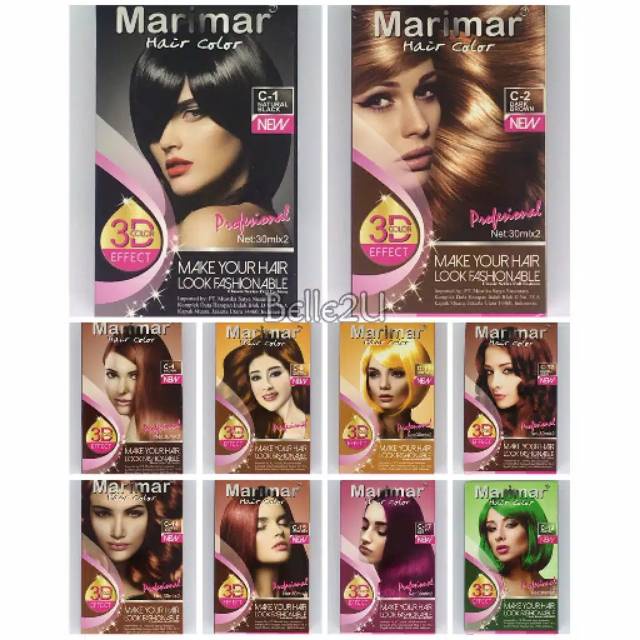 MARIMAR Hair Color 3D Effect 30ml