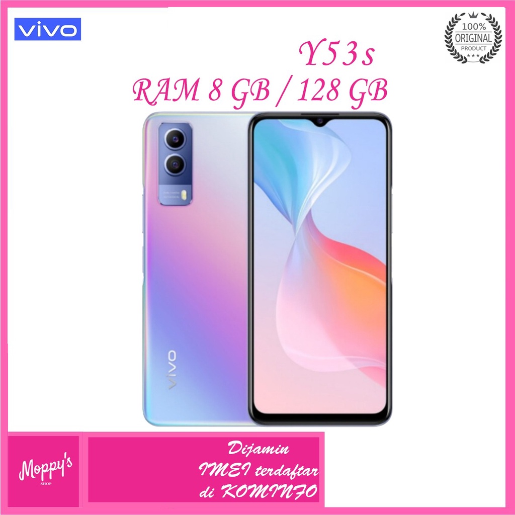 VIVO Y53S (NFC) 8/128 GB GARANSI RESMI VIVO INDONESIA