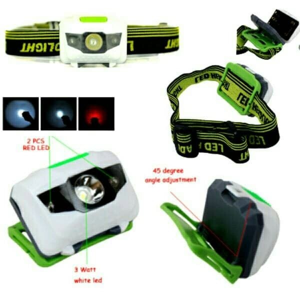 Camping-Senter-Headlamp- Headlamp Senter Kepala Mitsuyama -Headlamp-Senter-Camping.