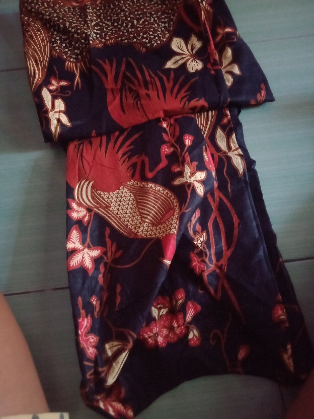 Gamis Batik Sriwedari Maxi Bumil/busui Katun Sogan Allsize & Jumbo