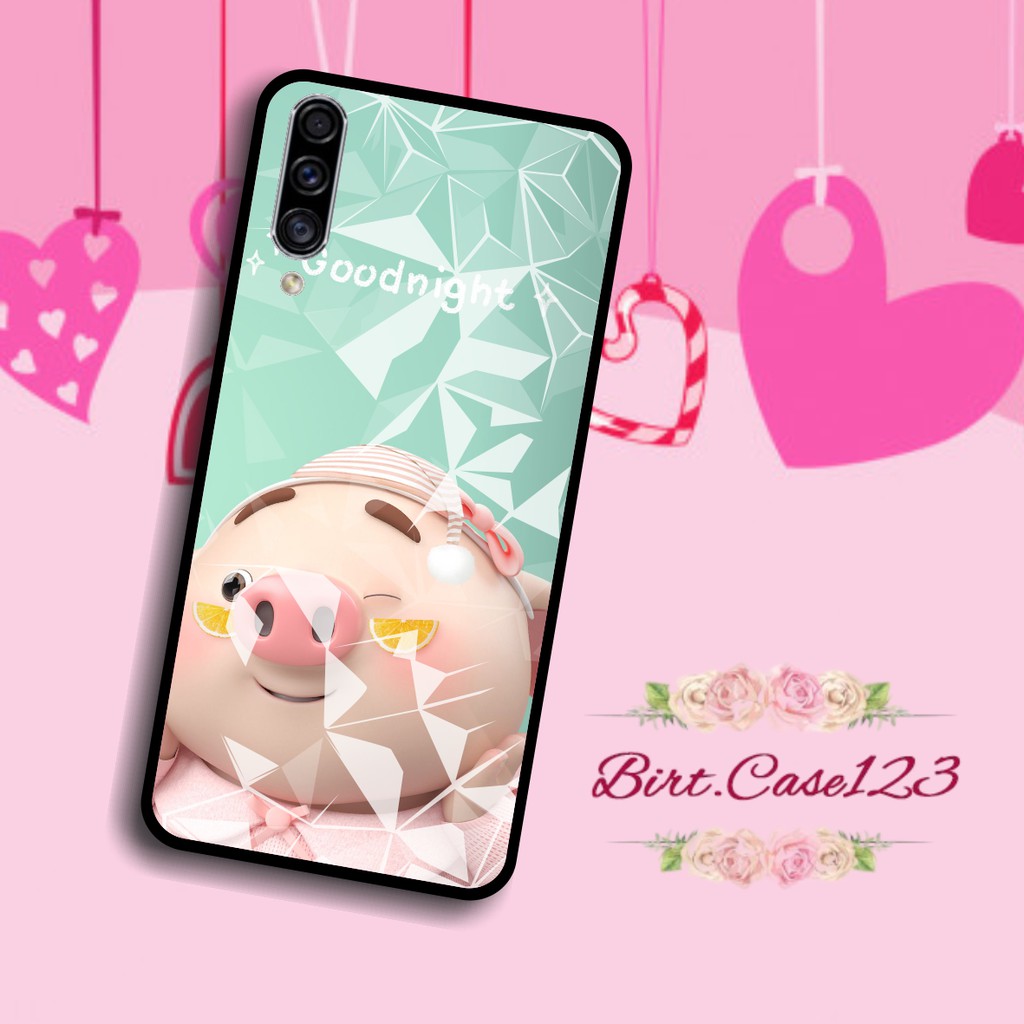 softcase diamond gambar PIG CUTE Vivo Y91 Y17 Y12 Y15 Y93 Y95 Y81 Y83 Y71 Y53 V5 V7 Y30 Y50 BC468