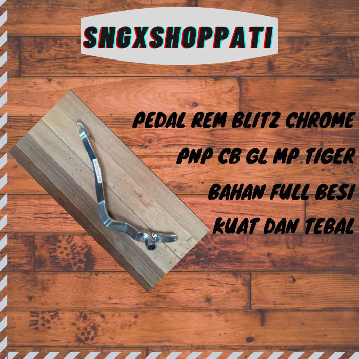 PEDAL REM BLITZ PNP CB GL MEGAPRO TIGER