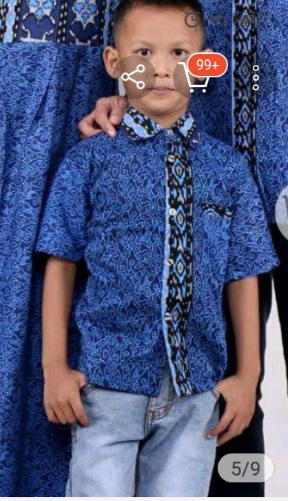 Ms Gamis Batik Sriwedari Maxi Bumil/busui Katun Sogan Allsize & Jumbo