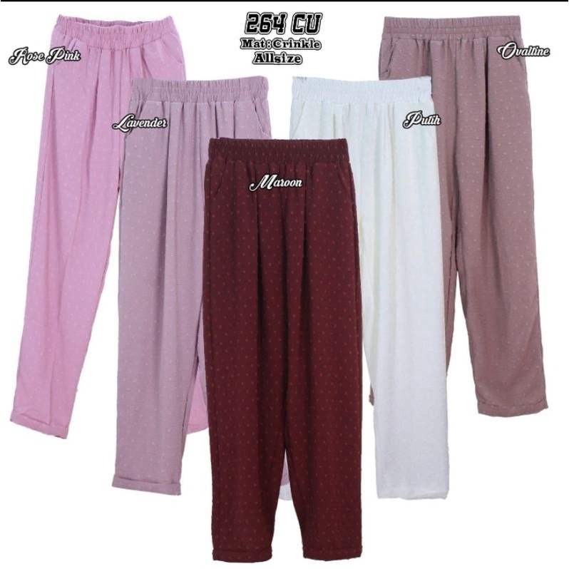 Celana pant stik balik motif Uragiri premium import