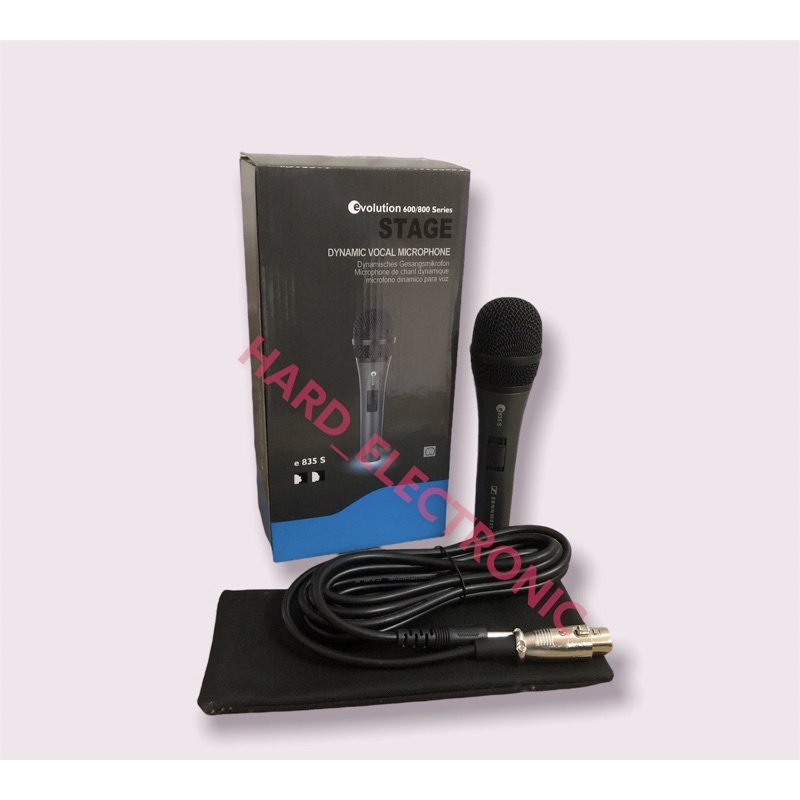 Microphone Kabel Sennheiser E835S E 835S E 835 S E835 S Switch