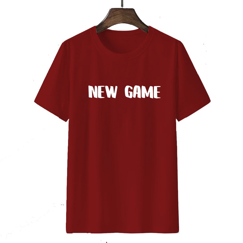 Tshirt Baju Kaos Distro New Game / Kaos Distro Pria Wanita