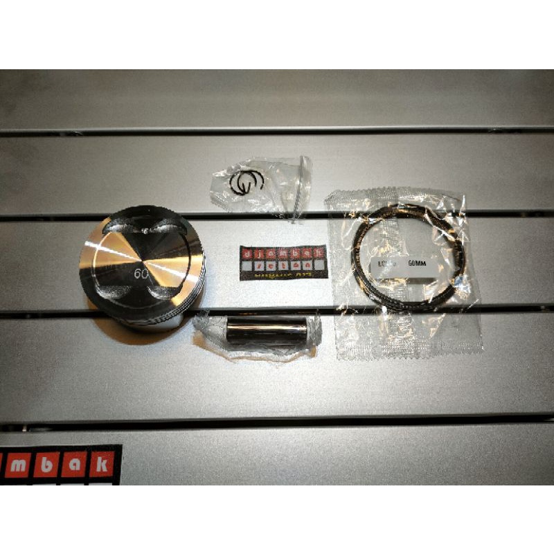 Piston set jupiter mx vixion R15 nmax aerox lexi 60 mm pin 14