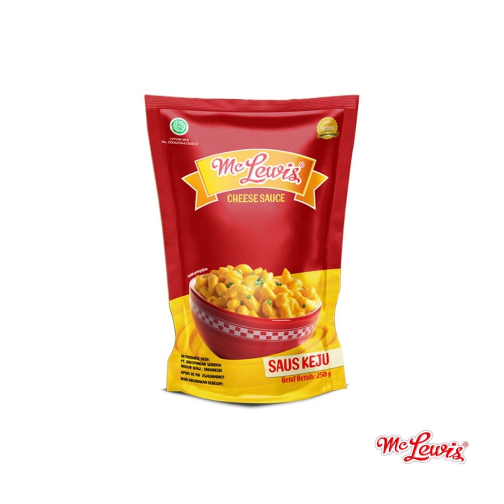 

MCLEWIS Saus Keju Cheese Sauce 250gr