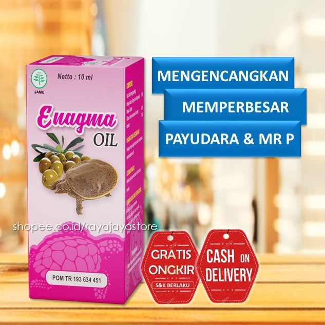 ENEGMA OIL DE NATURE - MINYAK BULUS PEMBESAR & MENGENCANGKAN PAYUDARA & Mr P