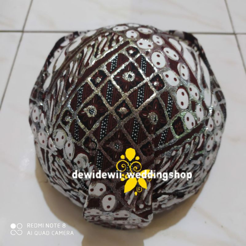 Blangkon Pengantin (SOLO/ SUNDA), Motif Rezky Aditya