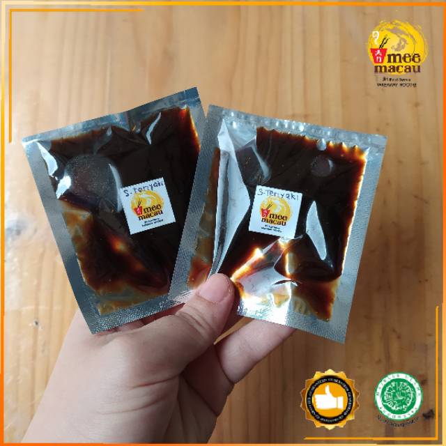 Saus Teriyaki Jepang Sachet | Bumbu Saos Resto Masak Ayam Daging Murah Halal MUI