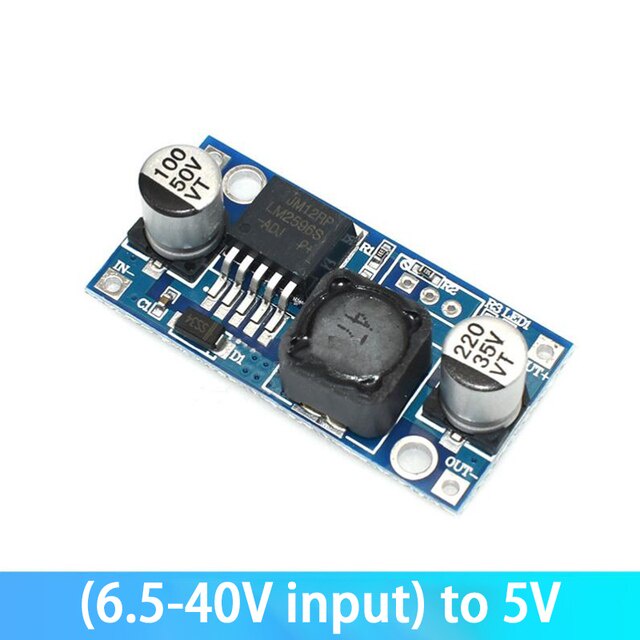 LM2596S 3A DC-DC Step Down Buck Converter 5Volt Fix Out Regulator UBEC