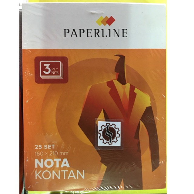 

Nota Kontan Paperline Besar 3 Ply PPL