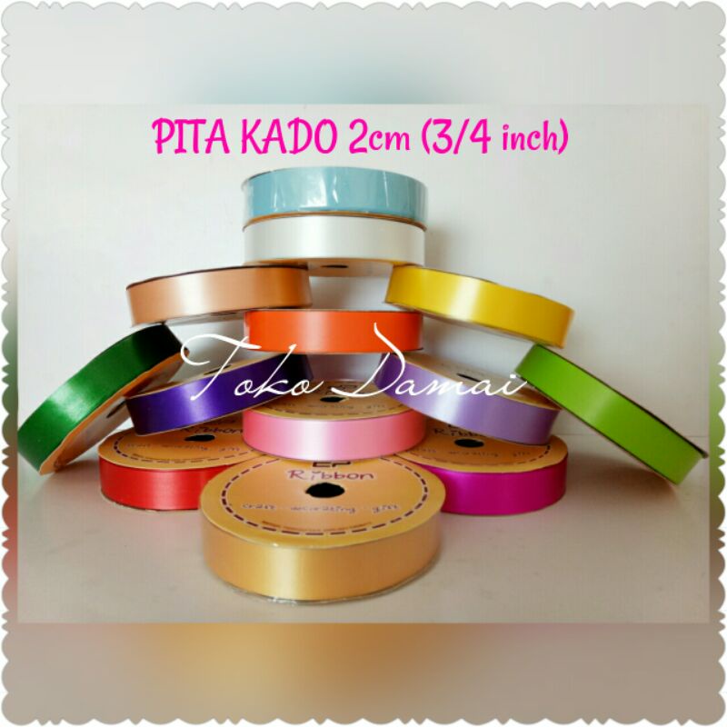 

PITA KADO 2cm ( 3/4 inch ) Per Rol