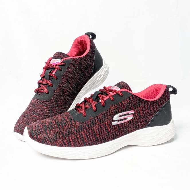 Sepatu Skecher Slip on Wanita Sneaker Skechers Flyknit Import Korea Sepatu Slop Wanita Model Korea Sepatu Sketchers Wanita Go Elite