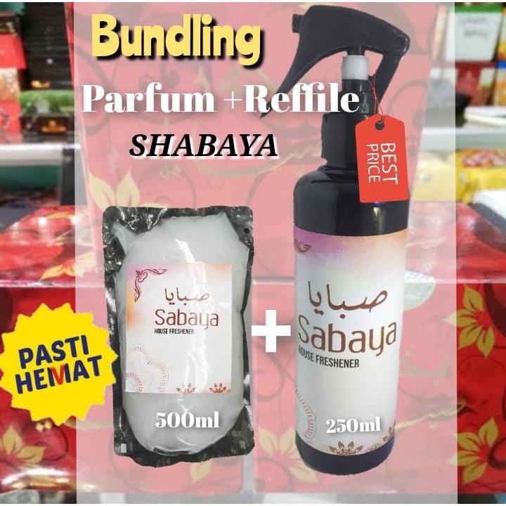 Bundling Parfum Sabaya 250ml+reffi l500ml