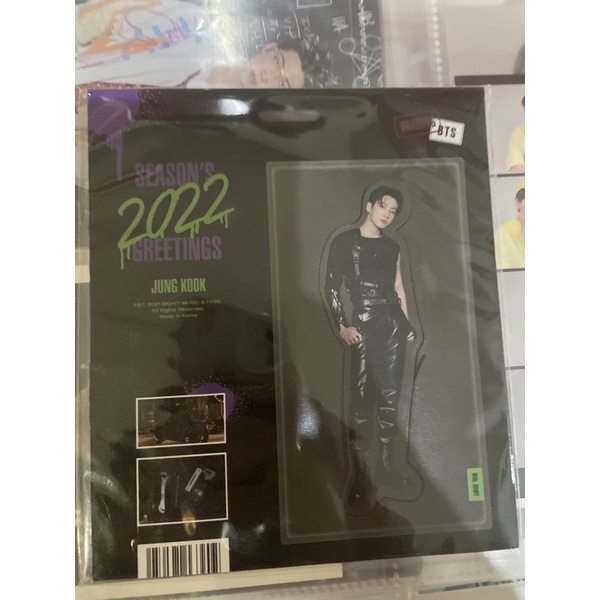 BTS JUNGKOOK SG22 SEASONS GREETING 2022 MAGNET RM JIMIN TAEHYUNG JUNGKOOK JHOPE SUGA JIN