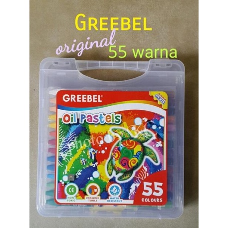 

(BISA COD) ATK0049GB (isi 55 Transparant) Greebel Oil Pastel PP Crayon SD Art TK BERKUALITAS Kode 739