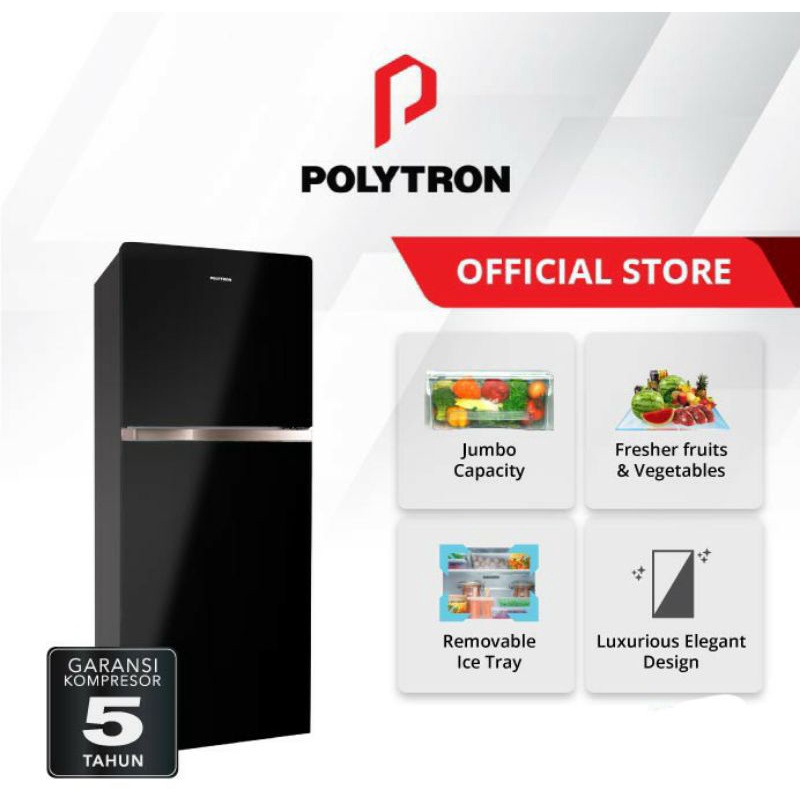 KULKAS POLYTRON 2 PINTU PRW- 23MN
