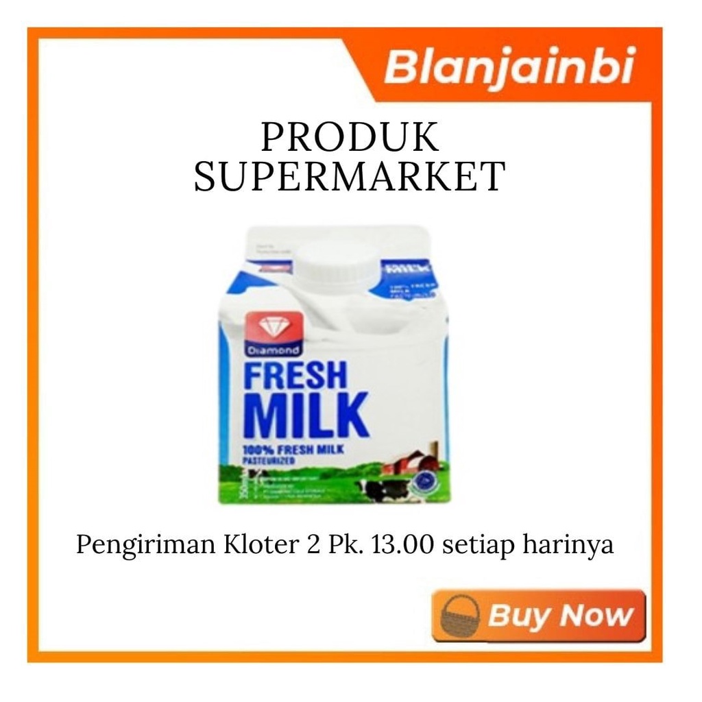 

Diamond Fresh Milk Plain Bandung Area