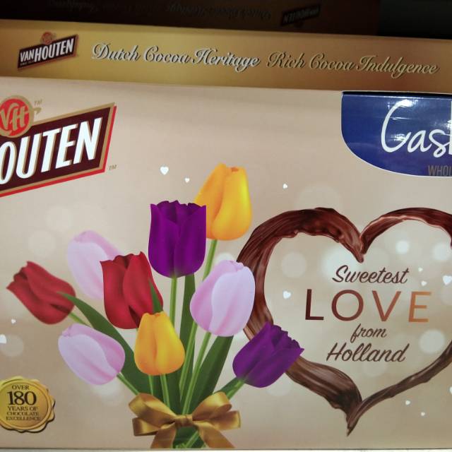 

Cokelat van houten cashew 130gr